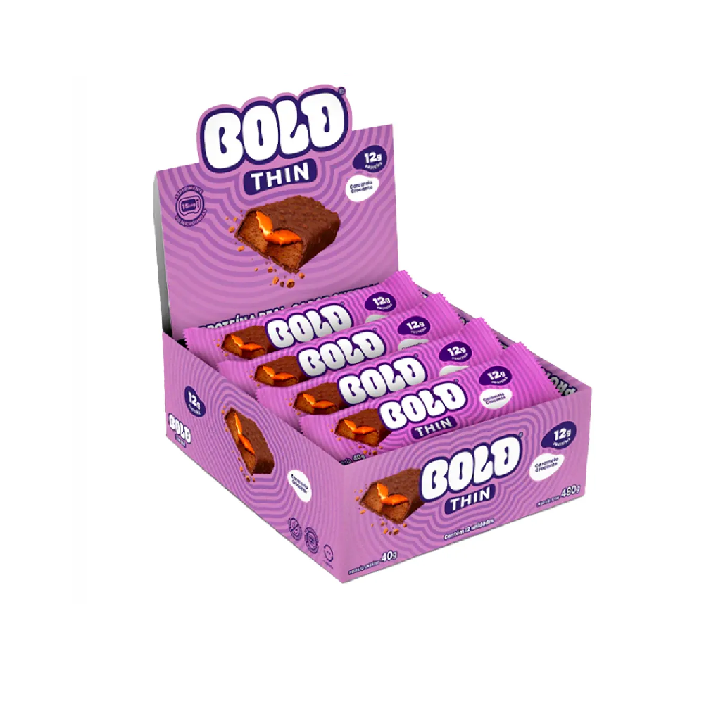 Bold Thin Caramelo Crocante (480g)